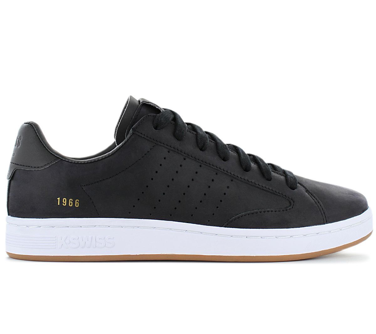 

K-Swiss Lozan Klub WAX Leather - Мужская обувь кожа черная 07950-061-M ORIGINAL