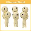 Creative Yellow Elf Mini Resin Ornaments Doll For Garden Micro Landscape And Gift Giving