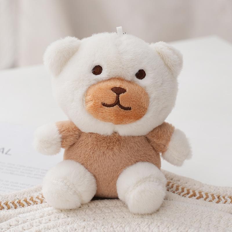 Plush Animal Style Toy Backpack Pendant Cute Keyring Exquisite Decoration Gift