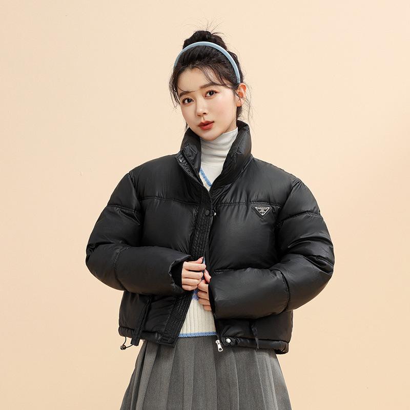 Wind winter new cotton jacket jacket loose hooded cotton coat women's top