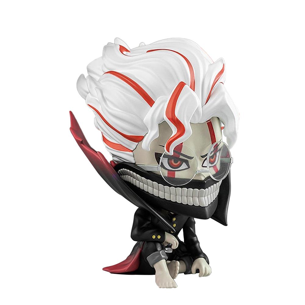 JP Anime Look Up Figure Peripheral Okarun Turbo Granny Figurine Mini Cute Action Figure PVC Model Desktop Small Ornaments 14cm