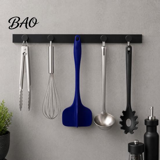 Labor-saving Kitchen Tool Silicone Quad Meat Chopper with 4 Blade, Non-stick Long Handle Smasher, Heat Resistant Ground Beef Tool, Essentials