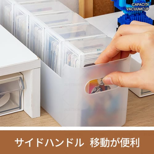 JUSTBOKU Card Box, Pokemon Card Storage Box, Card Storage, Trading Card Case, Trading Card Storage, Card Box
