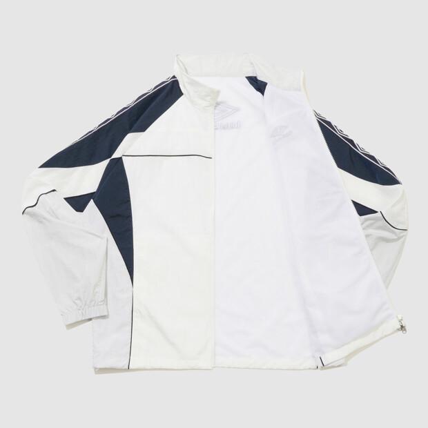 Umbro Hbl Og Stand Neck Windbreaker Jacket Ivory Ur121Cjk23