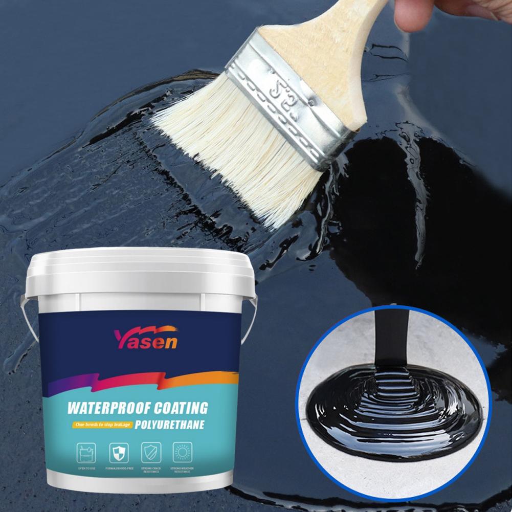 Sigillante Impermeabilizzante per Tetti Agente Sigillante Uretano Antiperdita Pasta Invisibile Colla Riparazione Casa Bagno 1KG Materiale di Riparazione