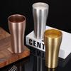 Torch-Shaped Stainless Steel Double-Walled Cold Drink Tumbler