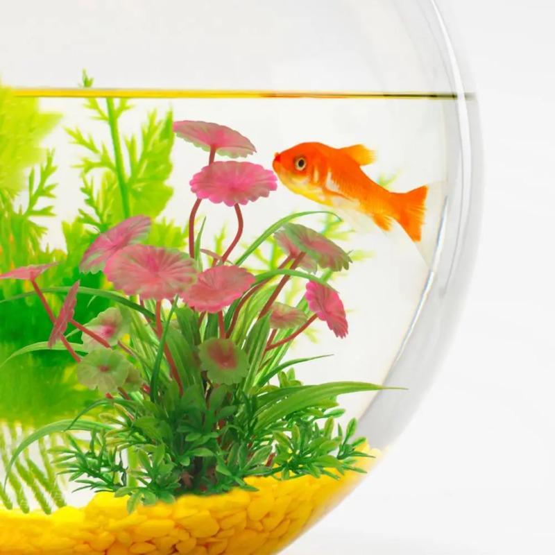 Künstliche Wasserpflanzen,Simulation,Kunststoff-Hydroponik-Gras,Lebendige Aquarienlandschaftsdekoration,für Fisch-Reptilienbecken