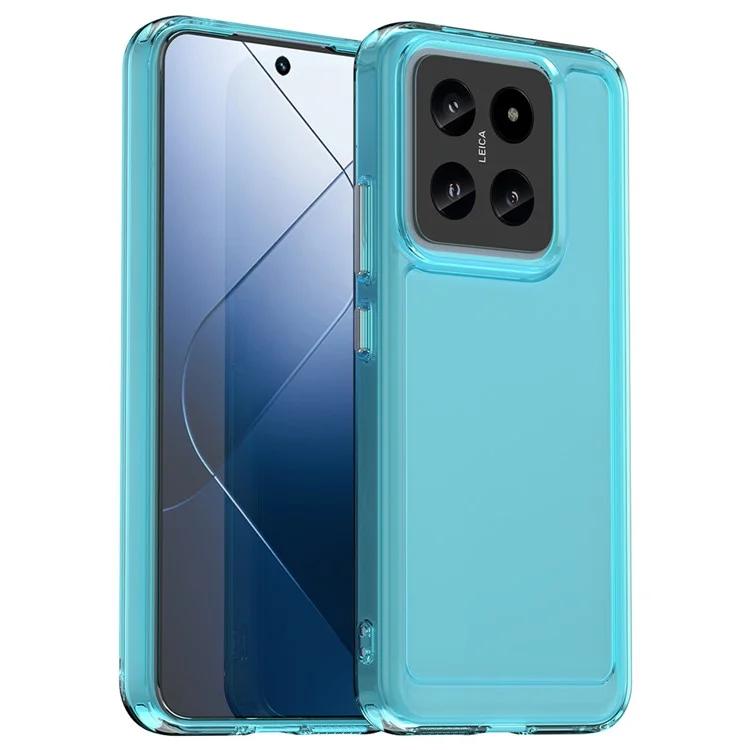 

Серия Candy для Xiaomi 14 Противоударный чехол из ТПУ Прозрачный чехол для мобильного телефона