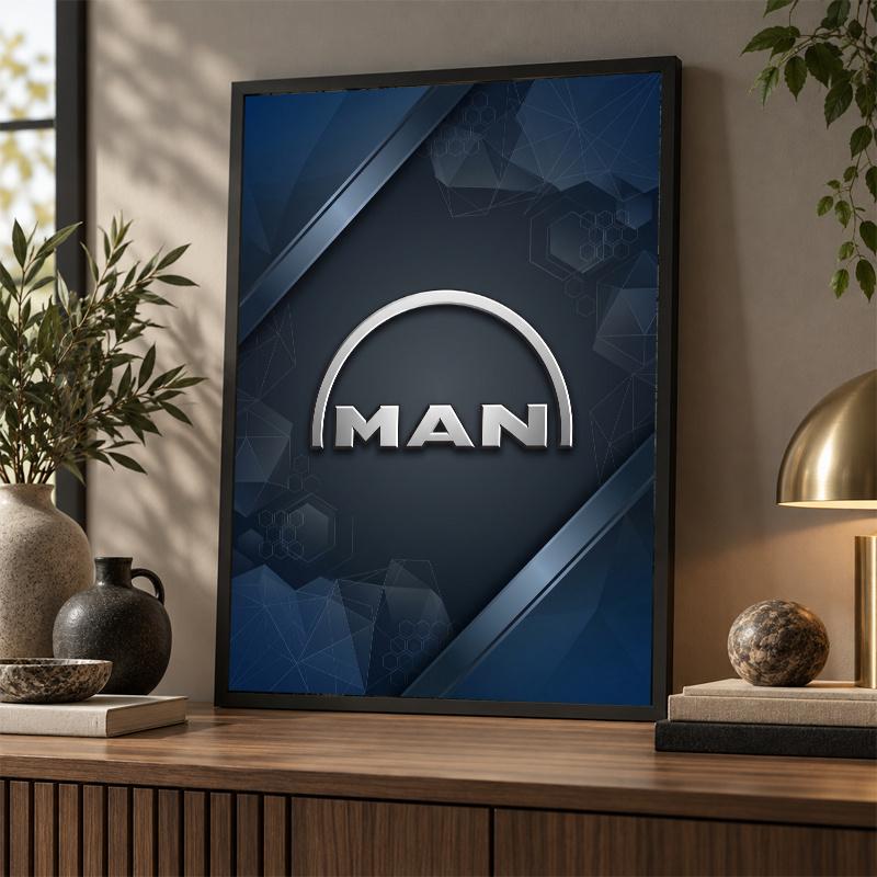 man truck Diamond Painting Kit 5D Full Drill DIY Diamond Mosaic Wall Art Home Decor