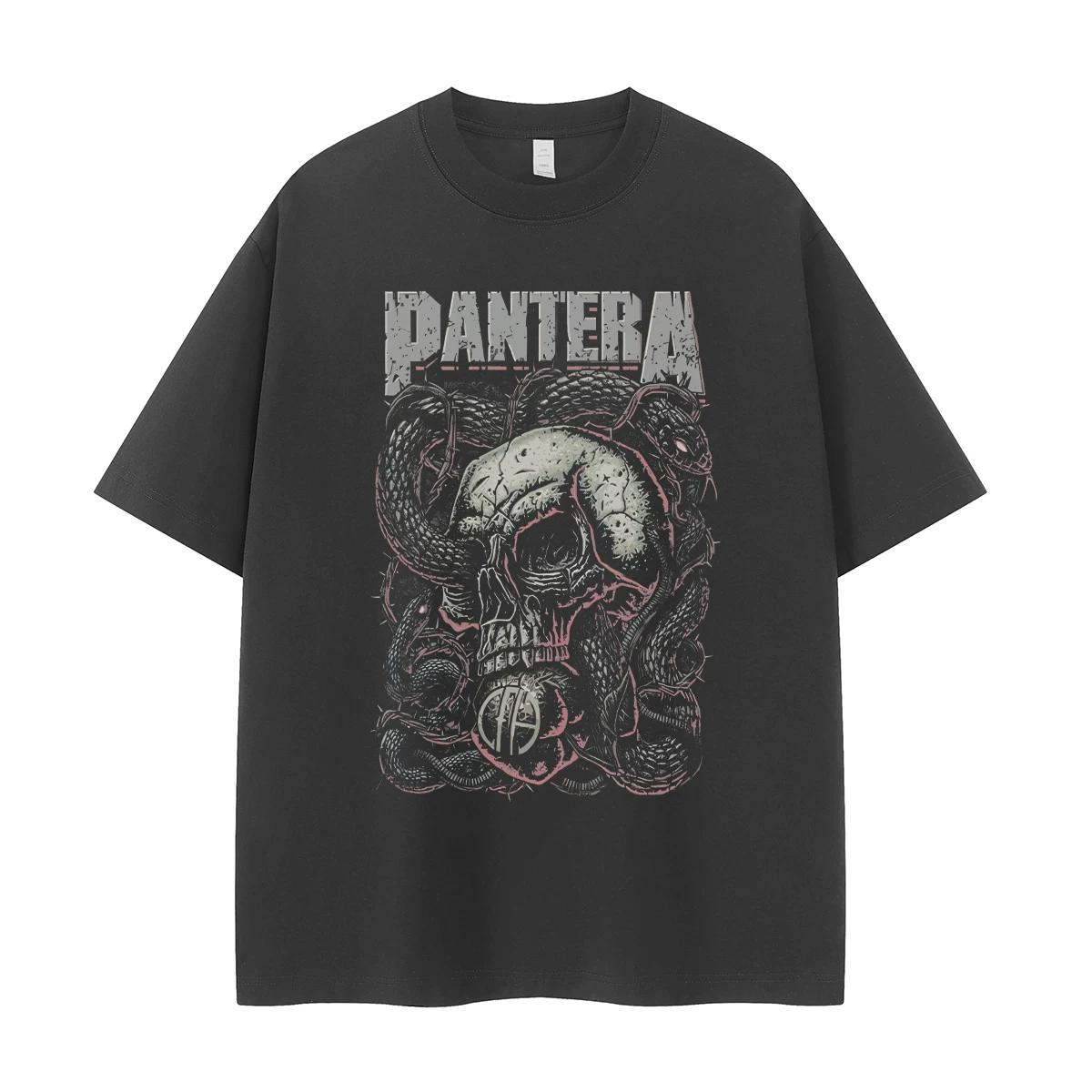 Pantera T-Shirt, Soft Fabric Casual Daily Wear M
