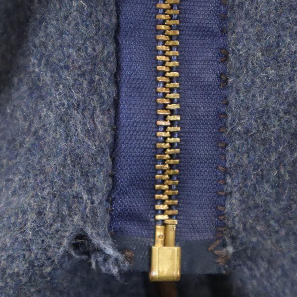 Duffel Coat Blue Hood Women Used