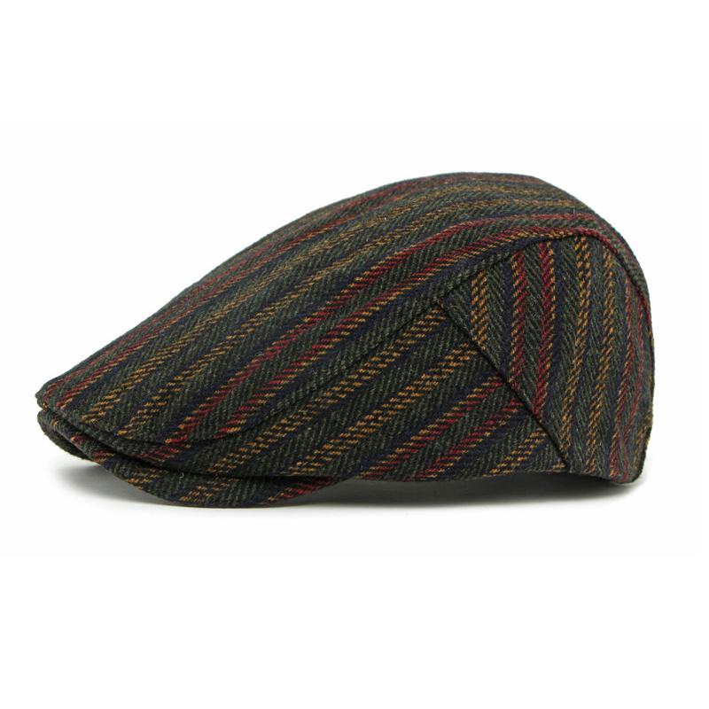 Autumn Winter Wool Cap Men's Beret British Vintage Forward Cap