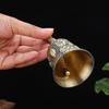 Creative Metal Call Bell for Restaurant, Bar, or Classroom - Hand Crank Wind Chime Ornament