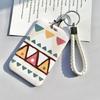 Schüler Schulbus Ausweishülle Halter Schlüsselanhänger Koreanisch Niedlich Geometrisch Junge Mädchen Weiblich Kreditkartenhülle Etui