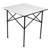 Portable Lightweight Aluminum Alloy Camping Foldable Square Table with Storage Bag