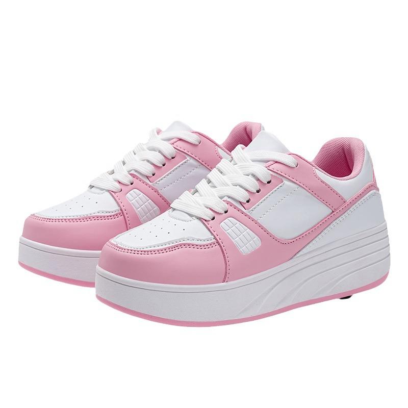 Roller Skate Shoes with Rechargeable LED Lights for Kids and Adults