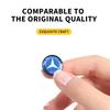 WTPEU1 For MERCEDES-BENZ AMG New 2025 5/10Pcs 14mm Car Key Emblem Stickers Auto Control Key Logo Decals For Mercedes Benz AMG W203 W206