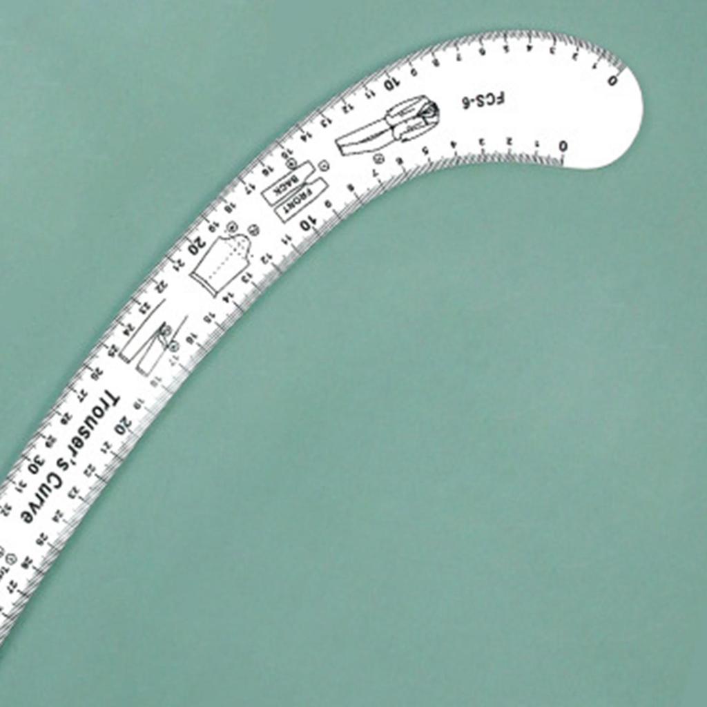 French Curve Ruler Fashion Pattern Making Tool for Sewing and Durable