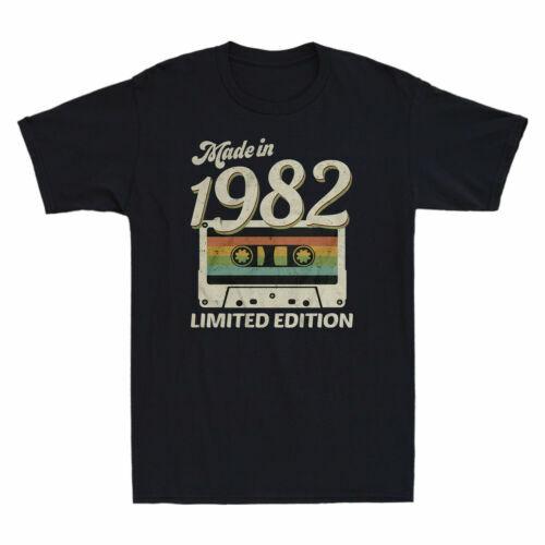 

Made In 1982 Limited Edition 45rd Birthday Cassette Tape Vintage Men s T-Shirt Unisex T-Shirt M
