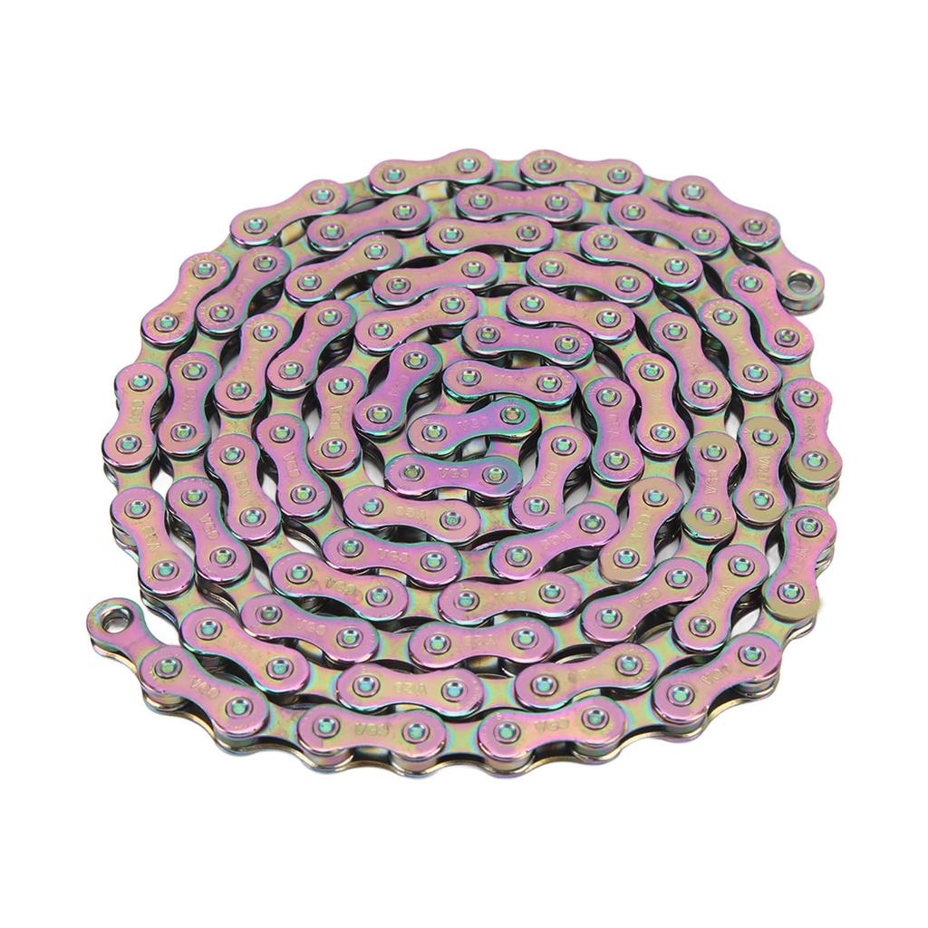 Bicycle Chain High Carbon Steel Colorful 116 Links 9 Speed Road Mountain Bike Accessories for VG