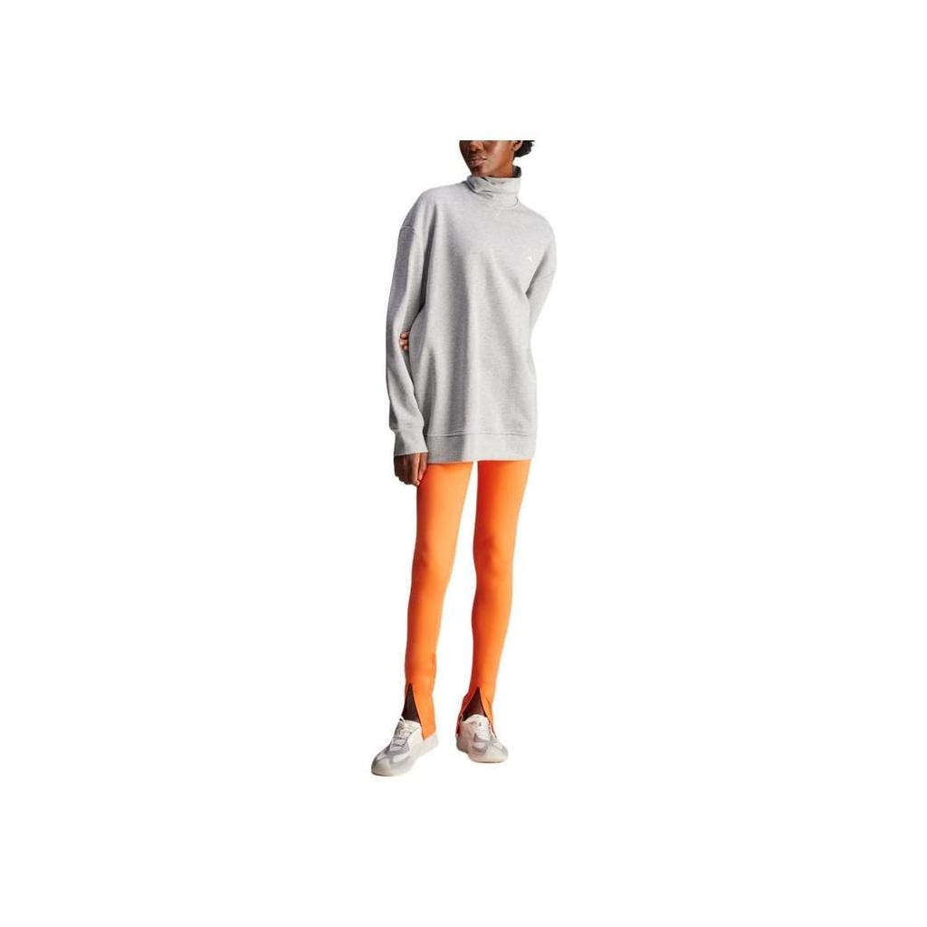 adidas Stella McCartney Mikina s vysokým límcem Dámské Topy Středně šedá IW6336
