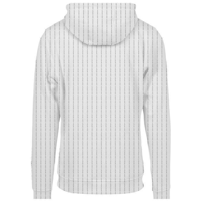 Sweatshirt à capuche - Mister Tee - Fuckyou - Blanc - Manches longues - Mixte