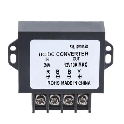 Heavy Duty DC24V To 12V10A Step Down Voltage Converters Step Down Adapter Power Reducers For Trucks Equipment