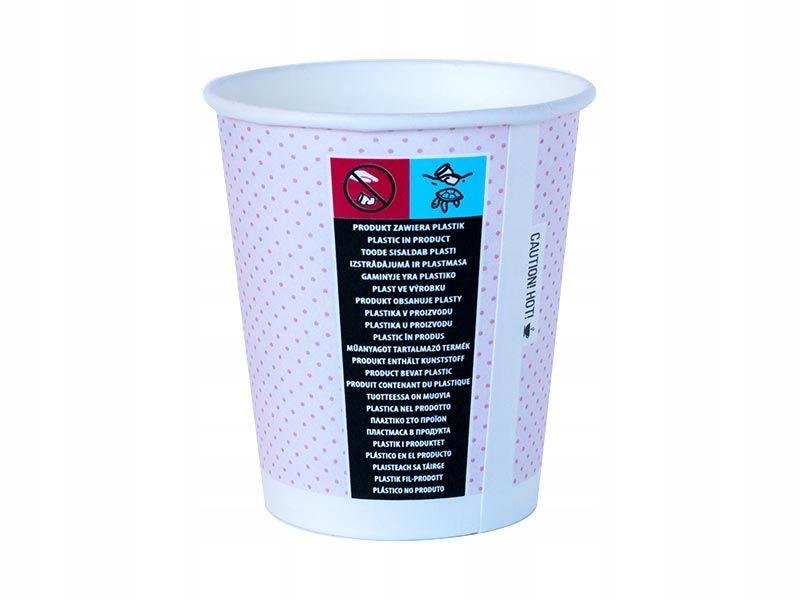 Disposable Paper Cups Pastels - Coffee Tea Cup