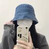 Cowboy Denim Bucket Hat For Women Summer Sun Protection Lightweight Cotton