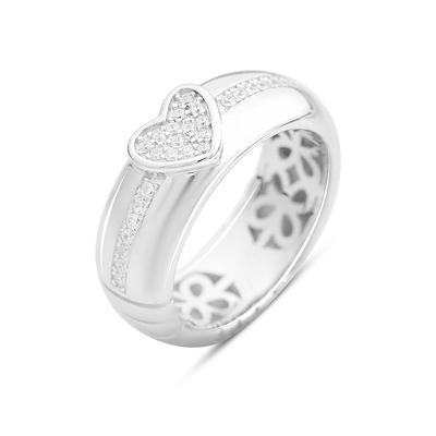 Silberring mit Zirkonia, Produktgewicht 7,3 g (2161820)