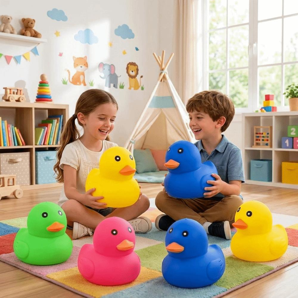 Soft Squeeze Duck Pinch Le Colorful Fidget Duck Toy Cute Animals Squishy Duck Toy Office Workers