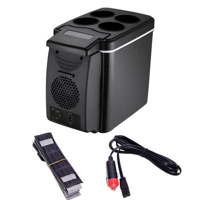 6L 12V elektrická chladnička do auta Přenosná mini lednička s mrazákem Chlazení a topení lednice do auta Elektronická zařízení