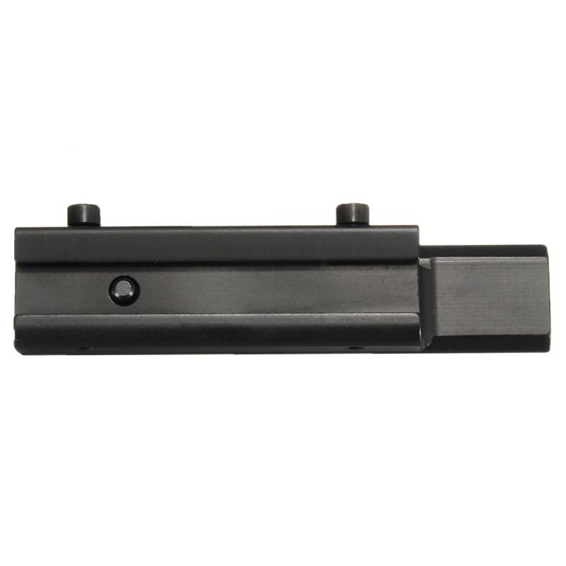 Adaptateur De Lunette Tactique – Montage 11 Mm Queue D’Aronde Vers 20 Mm Weaver/Picatinny – Accessoire Chasse