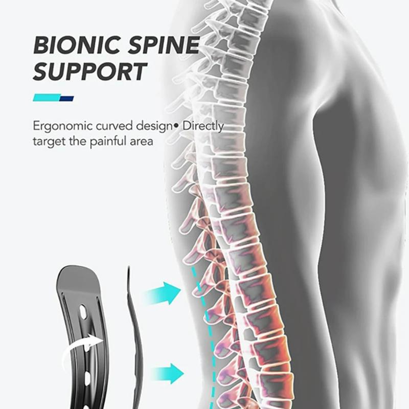 3D Back Braces Lumbar Pad for Relieving Back Pain Sciatica Herniated Disc Back Posture Corrector Spine Support Waist Protector Belt for Men Women