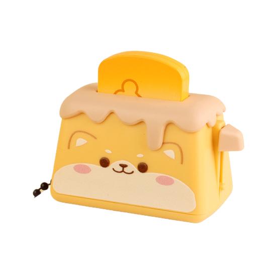 

Брелок Мультяшный Узор Выдвижная Кнопка Дизайн Хлеба Портативный Шарм для Сумки Чемодана Аксессуар для Школьного Рюкзака жёлтый