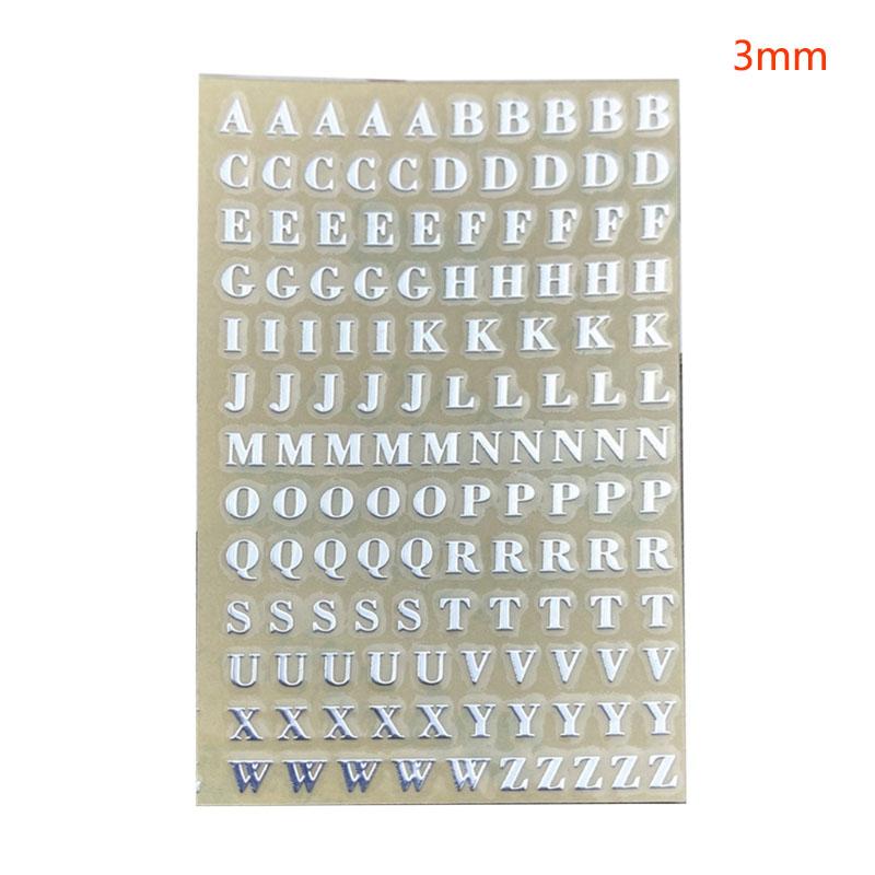 1 szt./5/6 szt./zestaw Metalowe Naklejki Litery Wielkie Małe Litery Naklejki Samoprzylepne 26 Liter Naklejki Drop Shipping
