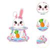 Easter Cupcake Stand Dessert Tower Display Versatile Centerpiece 2 Layer for