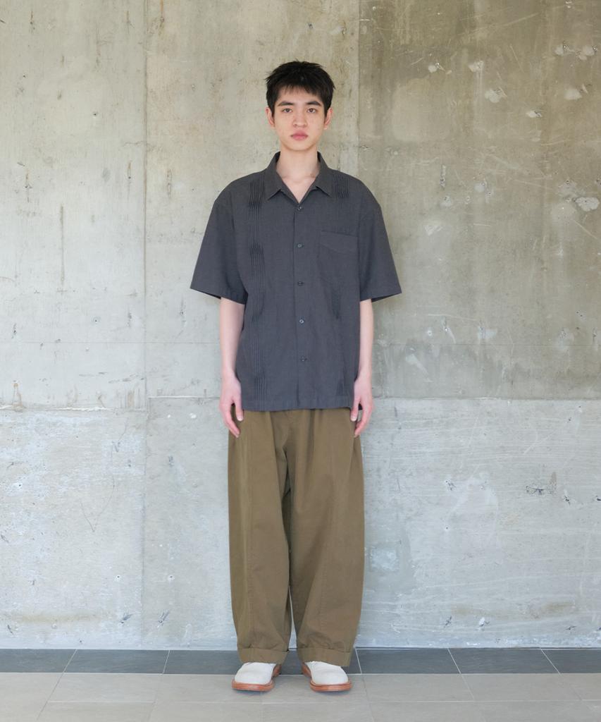 Holliseon Blossom Curved Barrel Pants Pistachio