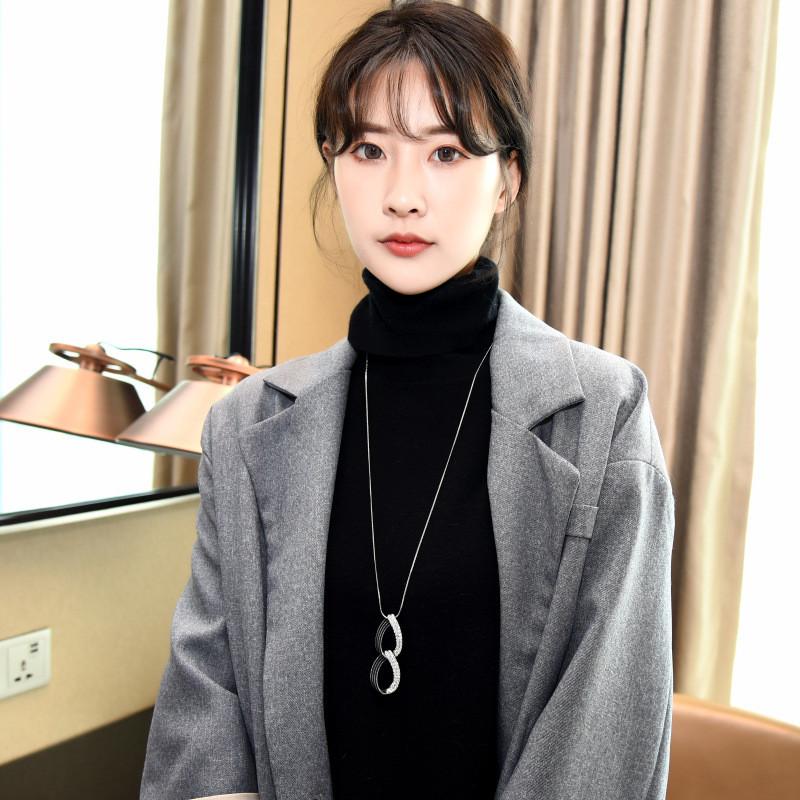 Long Pendant Stunning Necklace For Women With Elegant Geometric Design Ideal For Special Occasions And Gifts