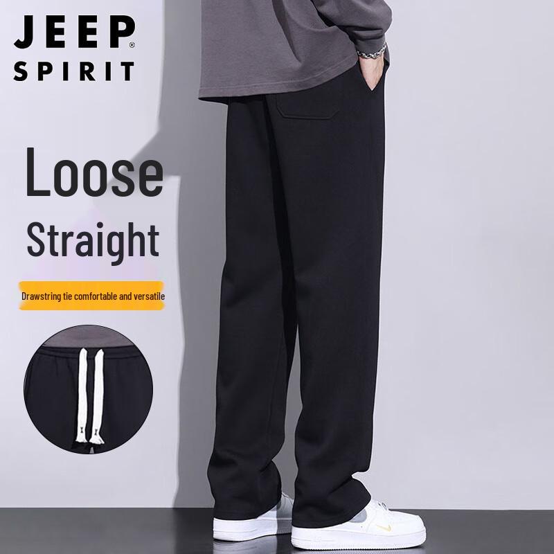 

JEEP SPIRIT Men s Loose-Fit Straight-Leg Sweatpants XL