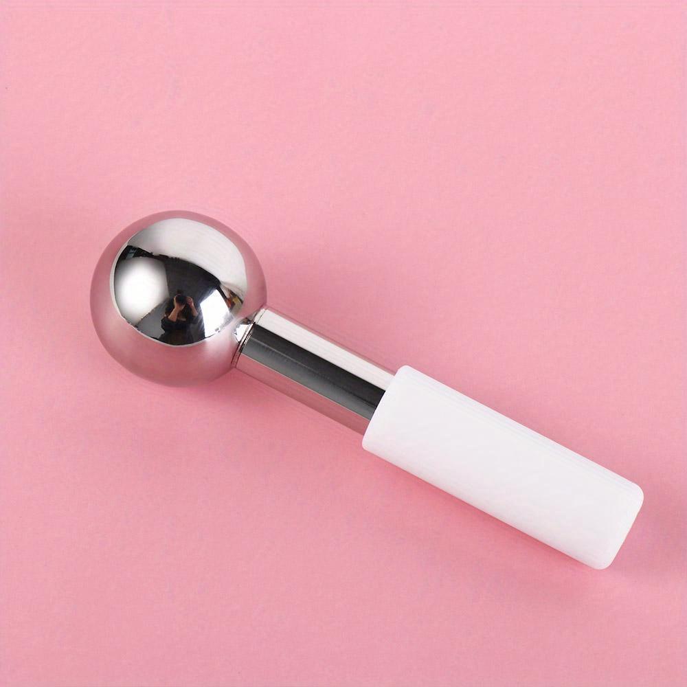Stainless Steel Ice Wave Beauty Massage Stick Educe Swelling Face Massage Facial Ice Globes Narrow Pores Beauty Instrument
