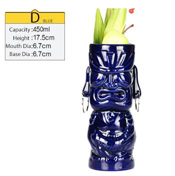Tiki Mug Tiki Tumblers Ceramic Hawaiian Party Mugs Glasses