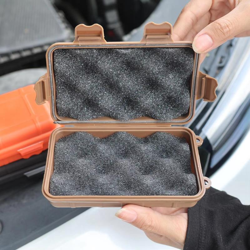 1/2/3Pcs Airtight Plastic Case Waterproof Shockproof Storage Box For Outdoor Camping Survival Gear Hard Shell Travel Container