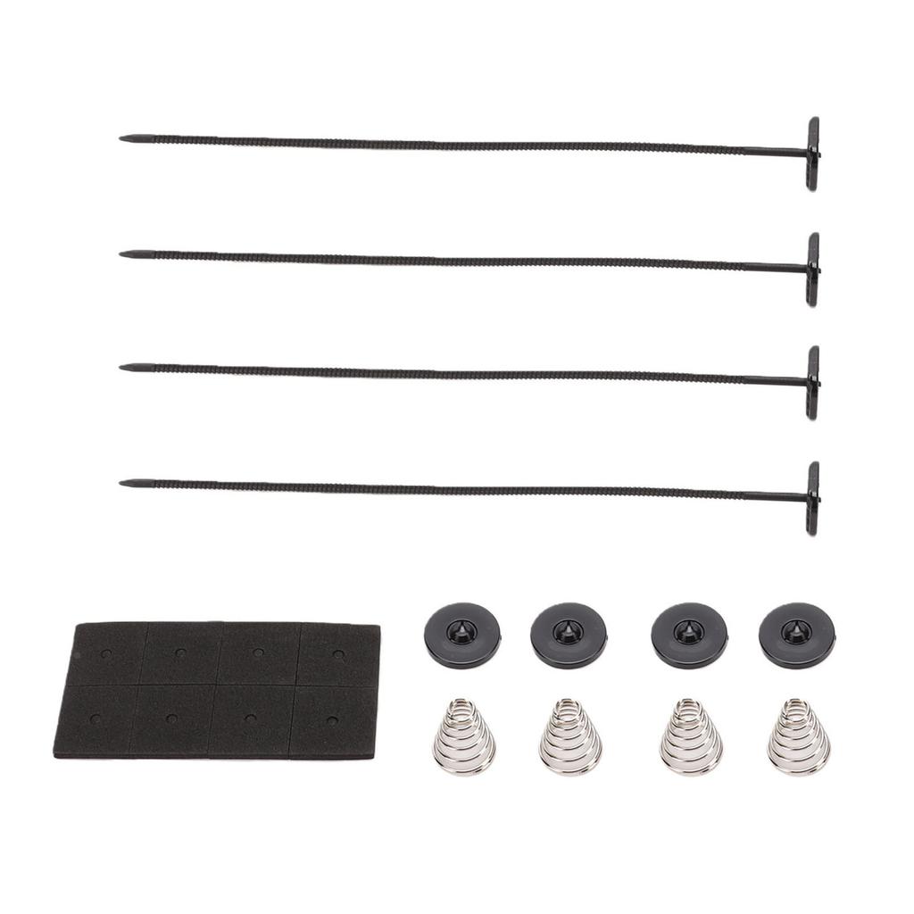 Automotive Fan Mounting Kit Universal Electric Radiator Fan Mount Kit Transmission Cooler Installation Set with Zip