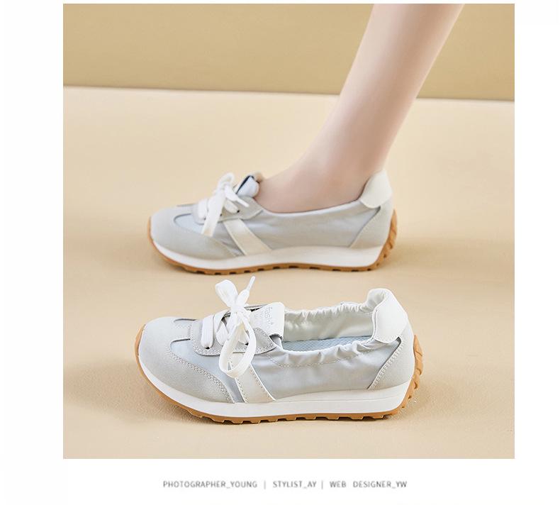 2025 Korean Style Women's Trendy Forrest Gump Inspired Thick-Soled Height-Increasing Running Shoes JCF-212