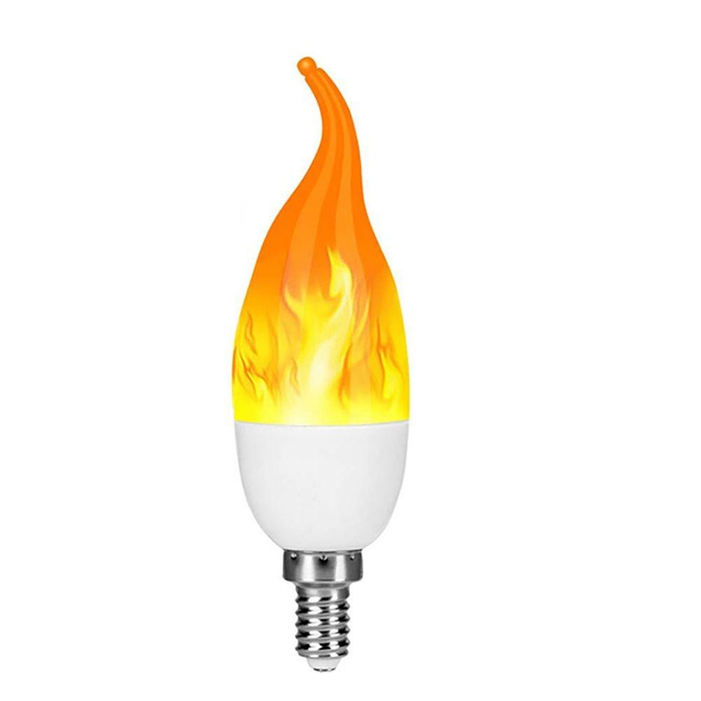 Simulation AC85-265V E14 E27 Flame Effect Light Bulb Atmosphere Lamp Flame Lamp Candle Light