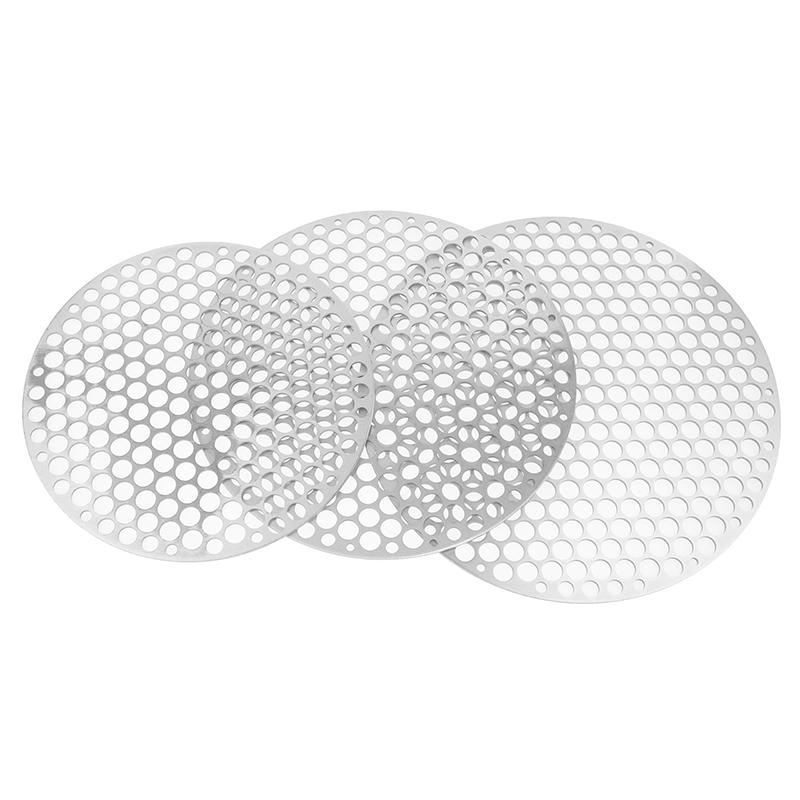 Plasă Grătar Inox 18-30Cm Ustensilă Grătar Plasă Grătar Rotundă Camping Picnic Mâncare Grătar Accesorii Bucătărie