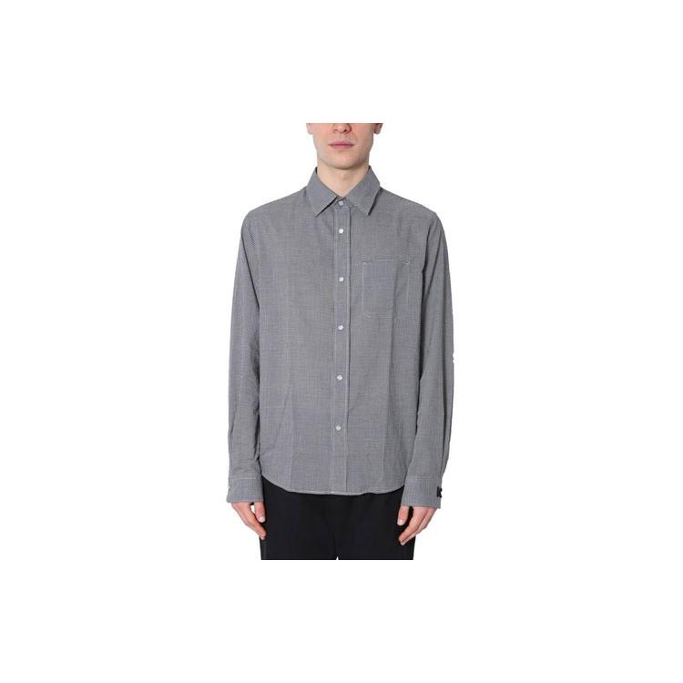 KENZO Shirts Men's Gray Lapel Moderate Other FB55CH4019DH-02