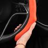 Suitable for Proton Premium Suede Snap-On Steering Wheel Cover, Non-Slip and Durable, Available for Saga X50 S70 Persona X70 E.Mas 7 5 Iriz X90 Round 