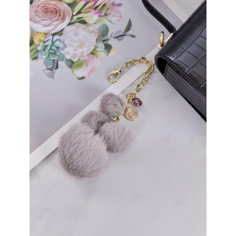 

Меховой брелок MAIA B beige